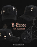 BARBAS HATS B CROSS 24K ROSE GOLD